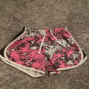 Black white and pink Nike shorts size large in good shape